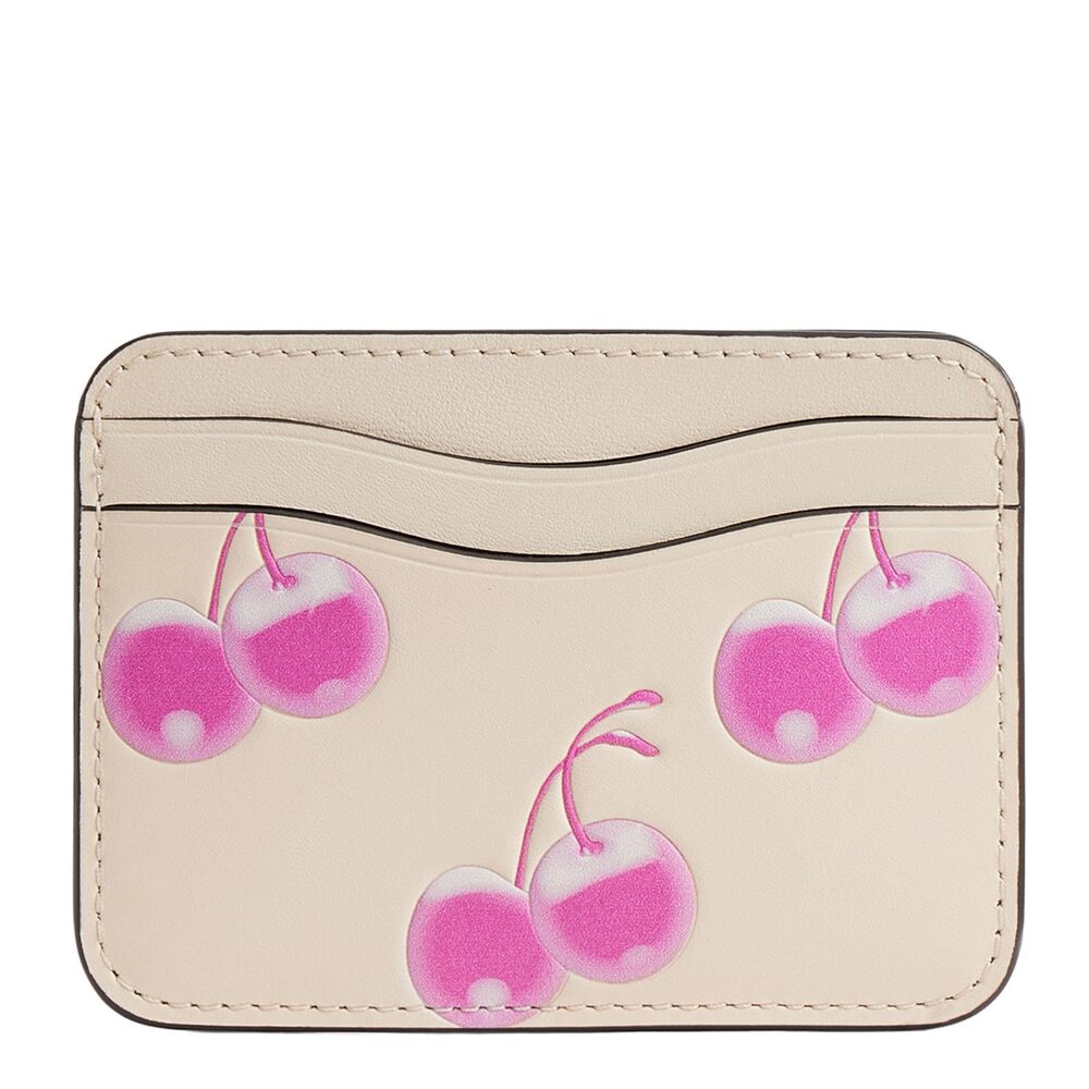 7306 The Summer I Turned Pretty Wavy Card Case with Cherry Print